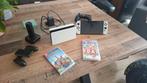Nintendo Switch OLED - Wit - Compleet!, Met games, Zo goed als nieuw, Met 1 controller, Switch OLED