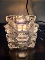 Lampje van glas zie omschrijving., Huis en Inrichting, Ophalen of Verzenden, Zo goed als nieuw, Glas, Minder dan 50 cm