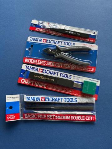 TAMIYA TOOLS BASIC START SET 4stuks beschikbaar voor biedingen