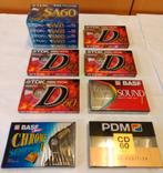 12 gesealde cassettebandjes TDK BASF en PDM, 2 t/m 25 bandjes, Overige genres, Ophalen of Verzenden, Nieuw in verpakking