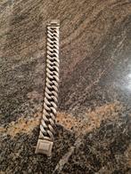 Heren buddha to buddha armband 21.5cm, Ophalen of Verzenden, Zo goed als nieuw, Zilver, Zilver