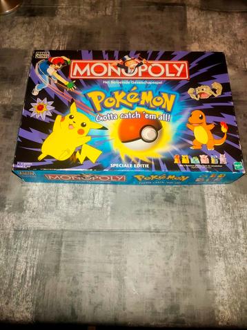 Monopoly Het Beroemde Gezelschap Pokemon Monopoly  beschikbaar voor biedingen