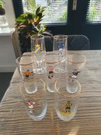 Vintage Voetbal Bierglazen Apeldoorn 1963 (6 stuks), Ophalen