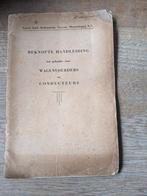 NZH handleiding Wagenvoerders en Conducteurs, Ophalen of Verzenden, Gebruikt, Trein, Boek of Tijdschrift