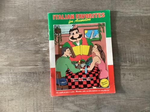 Bladmuziek: Italian Favorites - Accordeon, Muziek en Instrumenten, Bladmuziek, Gebruikt, Overige soorten, Accordeon, Ophalen of Verzenden