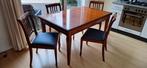 Exlusieve Heldense Retro Eettafel met Stoelen,  nieuwstaat!, Huis en Inrichting, Tafels | Eettafels, Ophalen, 100 tot 150 cm, 50 tot 100 cm