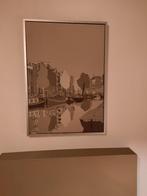GRACHT, Ophalen, Zo goed als nieuw, Schilderij, 75 cm of meer