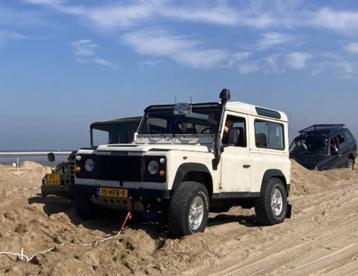 Land Rover Defender 90 200 TDI 1988 Wit beschikbaar voor biedingen