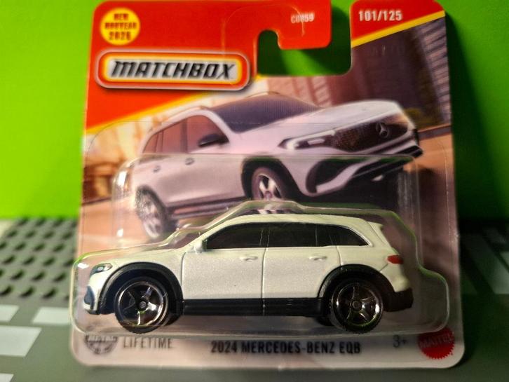 Matchbox 101 - 2024 Mercedes EQB [wit] 1/60 MIB, Hobby en Vrije tijd, Modelauto's | Overige schalen, Nieuw, Auto, Ophalen of Verzenden