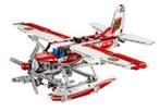 Lego Technic Brandblus Vliegtuig 42040, Complete set, Gebruikt, Lego, Ophalen