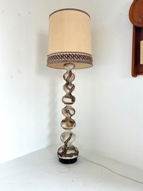 XL keramieken bubble vloerlamp, Kaiser Leuchte ‘60, Huis en Inrichting, Lampen | Vloerlampen, Zo goed als nieuw, 150 tot 200 cm