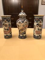 Mooi klein stel vazen voor op een kast, Ophalen of Verzenden