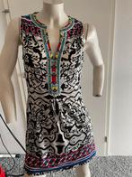 Hale bob gekleurd jurkje maat s, Kleding | Dames, Jurken, Maat 38/40 (M), Zwart, Ophalen of Verzenden, Knielengte