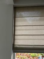 Stijlvol linnenkleurig vouwgordijn van Aan Huis, Huis en Inrichting, Stoffering | Gordijnen en Lamellen, Ophalen, Zo goed als nieuw