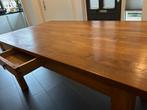 Teakhouten eettafel, Huis en Inrichting, Tafels | Eettafels, Ophalen, Gebruikt, Teakhout, 50 tot 100 cm