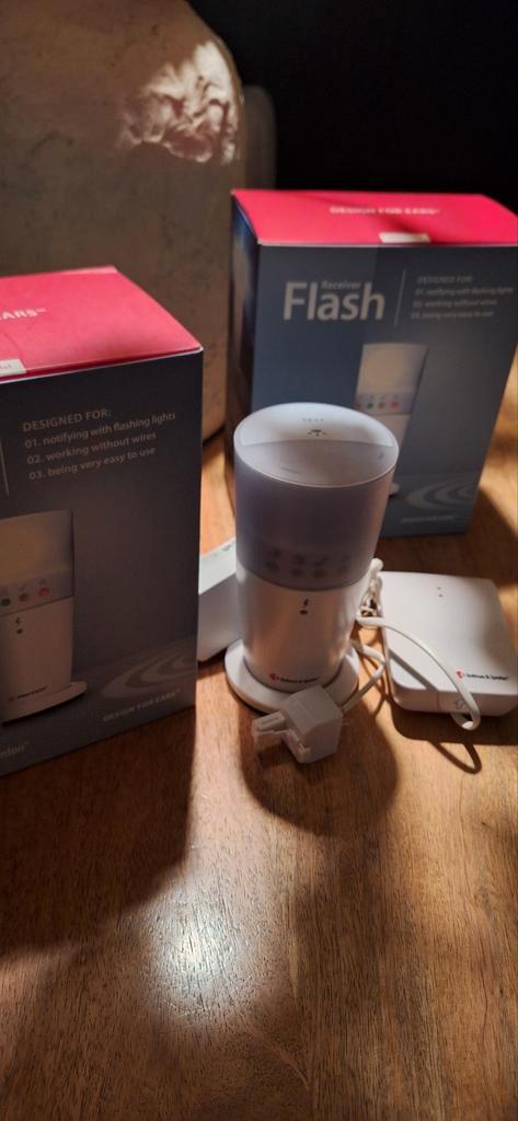 3 x Bellman & Symfon Visit Flitsontvanger+ telefoonzender, Huis en Inrichting, Deurbellen, Nieuw, Ophalen of Verzenden