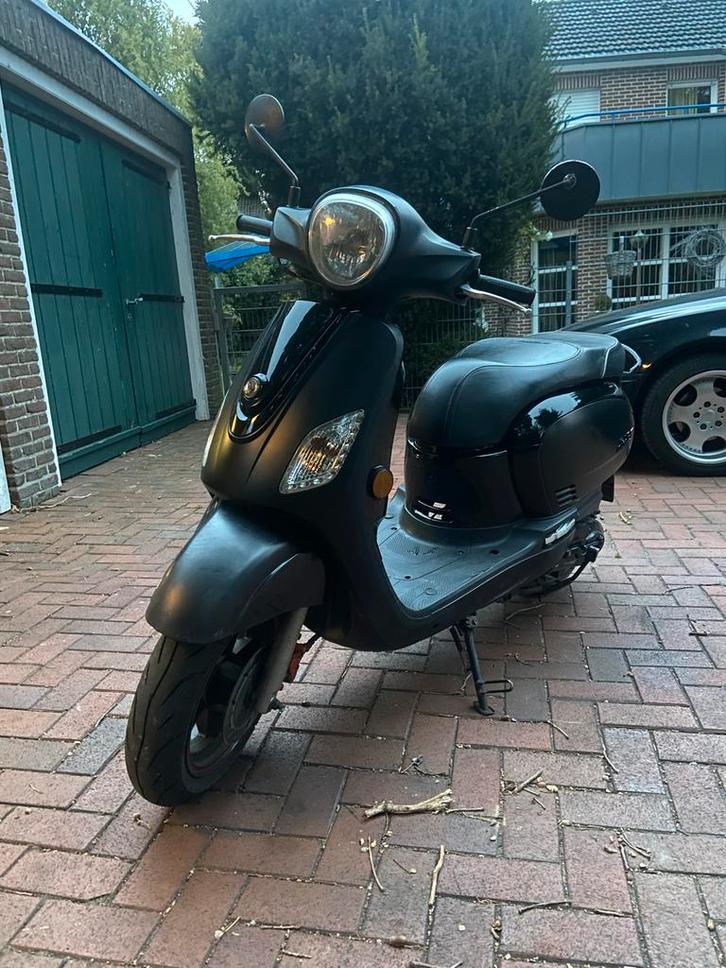 Sym Fiddle III - Scooter, Fietsen en Brommers, Scooters | SYM, Gebruikt, Fiddle, Maximaal 45 km/u, Benzine, Ophalen