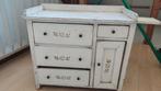 Antieke poppen commode, Ophalen of Verzenden, Gebruikt, 50 tot 70 cm, 90 tot 105 cm