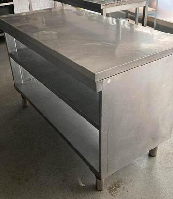 Horeca rvs werktafel beschikbaar voor biedingen