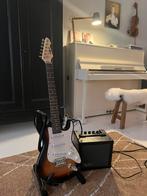 Elektrische kinder gitaar 3/4 met goede versterker, Muziek en Instrumenten, Ophalen of Verzenden, Zo goed als nieuw, Solid body