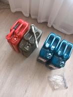Jerrycans met vulnippel  - Set van 4, Auto diversen, Overige Auto diversen, Ophalen of Verzenden