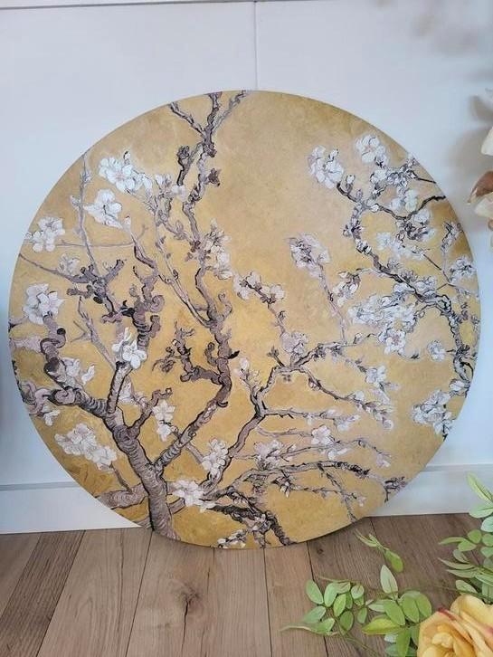 Van Gogh Amandelbloesem Wanddecoratie, Antiek en Kunst, Kunst | Schilderijen | Klassiek, Ophalen of Verzenden