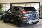 Hyundai Kona 1.6T-GDI Premium 177PK Navi ACC Leder PDC Camer, Auto's, Hyundai, Gebruikt, Zwart, 19 km/l, 177 pk