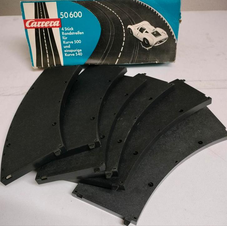 Carrera Universal racebaan 6 slipstroken randstreifen curve, Kinderen en Baby's, Speelgoed | Racebanen, Elektrisch, Carrera, Ophalen of Verzenden