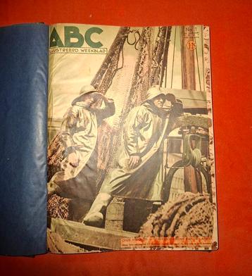 Ingebonden tijdschriften 'ABC' uit 1937 beschikbaar voor biedingen