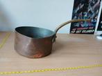 Antieke zware koperen steelpan, Ophalen, Zo goed als nieuw, Overige materialen, Overige typen