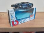 Burago.  LAMBORGHINI AVENTADOR.  Blauw metalic., Ophalen of Verzenden, Zo goed als nieuw, Auto, Overige merken