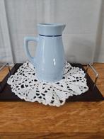Vintage M.Z. Austria kannetje – 15 cm – lichtblauw porselein, Antiek en Kunst, Ophalen of Verzenden