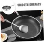 Kookpan Ø 24 cm - Kookpannen inductie - PFAS & PTFE vrij -, Overige materialen, Verzenden, Zwart, Overige typen