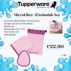 Tupperware reinigingsset, make-up remove, nieuw, Ophalen of Verzenden, Nieuw