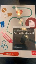 Sdu Wettenverzameling Gezondheidsrecht. Editie 2020-2021, Boeken, Ophalen of Verzenden, Zo goed als nieuw