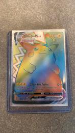 Zeer waardevolle pikachu rainbow VMAX, Ophalen, Zo goed als nieuw, Losse kaart