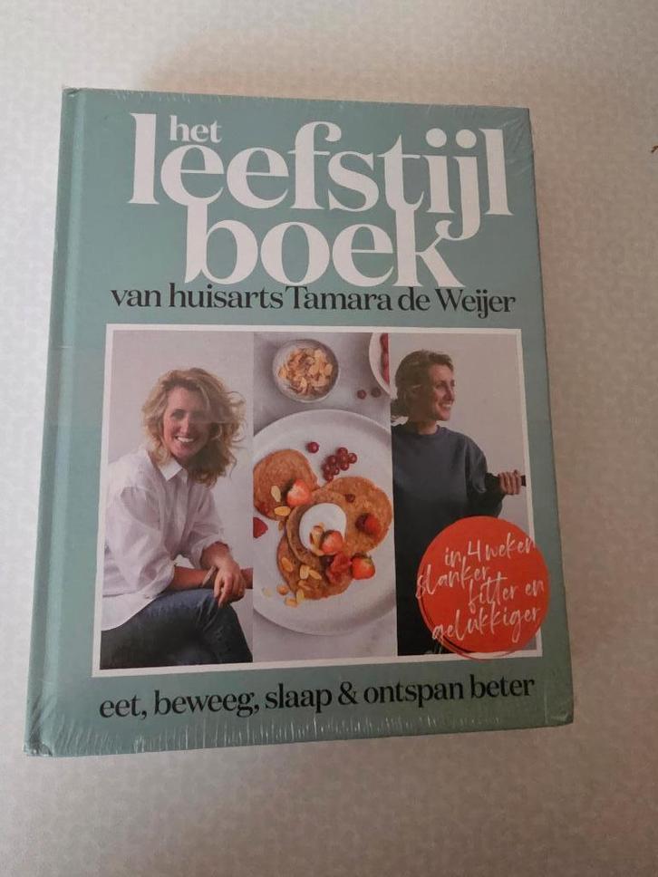 2 Stuk - kookboek -Tamara de weijer - het leefstijl boek, Boeken, Kookboeken, Nieuw, Voorgerechten en Soepen, Hoofdgerechten, Tapas, Hapjes en Dim Sum