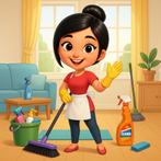 Schoonmaakster beschikbaar, Vanaf 5 jaar, Overige vormen