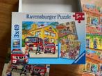 Ravensburger puzzel: de brandweer (3x49 stukjes ), Kinderen en Baby's, Speelgoed | Kinderpuzzels, Ophalen of Verzenden, Zo goed als nieuw