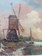 Molen..Toon Willemsen Apeldoorn....., Antiek en Kunst, Kunst | Schilderijen | Klassiek, Ophalen of Verzenden