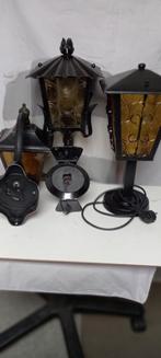 Antieke buitenlampen, Staande lamp, Aluminium, Ophalen of Verzenden, Netvoeding