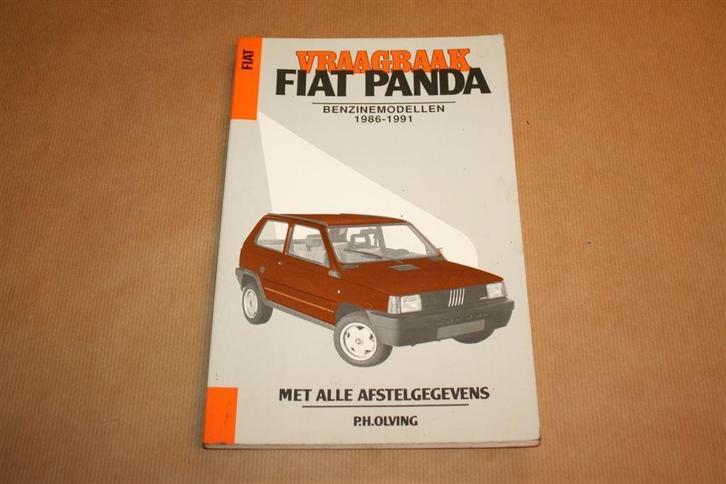 Vraagbaak Fiat Panda - Benzinemodellen 1986-1991, Auto diversen, Handleidingen en Instructieboekjes, Ophalen of Verzenden