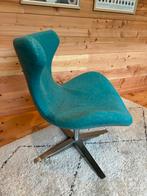 Comfortabele draaifauteuil met lichte gebruikssporen, Ophalen, Gebruikt, Metaal, 75 tot 100 cm