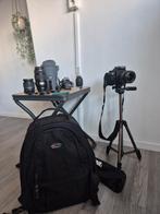 Canon EOS 350D met lenzen en accessoires, Audio, Tv en Foto, Fotocamera's Digitaal, Ophalen, Gebruikt, Spiegelreflex, Canon