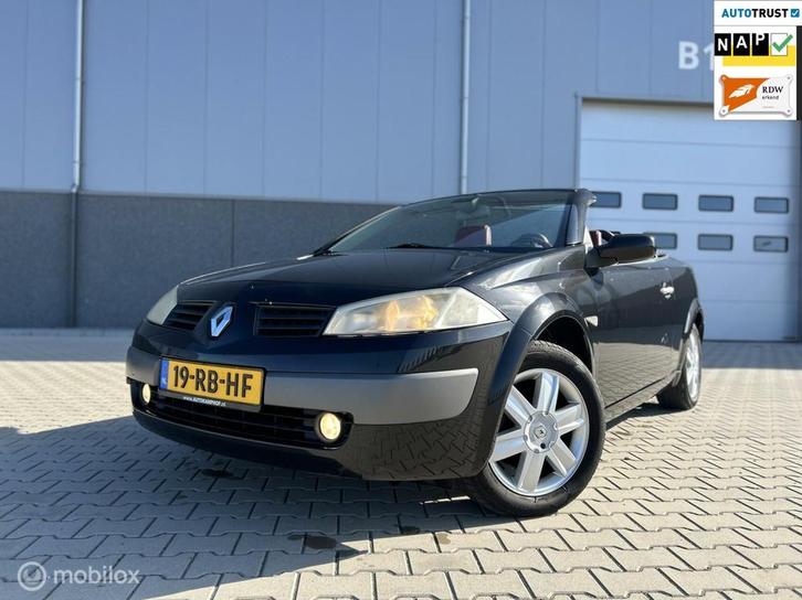 Renault Mégane Coupé-Cabriolet 2.0-16V Priv. Luxe/LEDER/AP, Auto's, Renault, Bedrijf, Te koop, Mégane, ABS, Airbags, Airconditioning