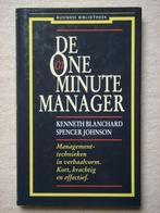 De ONE Minute Manager - Kenneth Blanchard/Spencer Johnson, Gelezen, Ophalen of Verzenden, Management