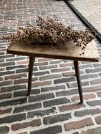 Oud doorleefd krukje, Ophalen of Verzenden, Gebruikt, Hout