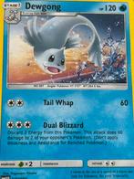 Dewgong Pokémonkaart - SM10 025/095U, Ophalen of Verzenden, Gebruikt, Losse kaart