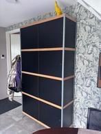 Kewlox kast 120 breed 42 diep en 222 hoog. Zwart, Huis en Inrichting, Ophalen, Gebruikt, 25 tot 50 cm, 100 tot 150 cm
