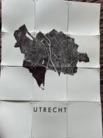 IXXI wanddecoratie / wandplaat Utrecht city, 60x80 cm, Ophalen of Verzenden, Zo goed als nieuw